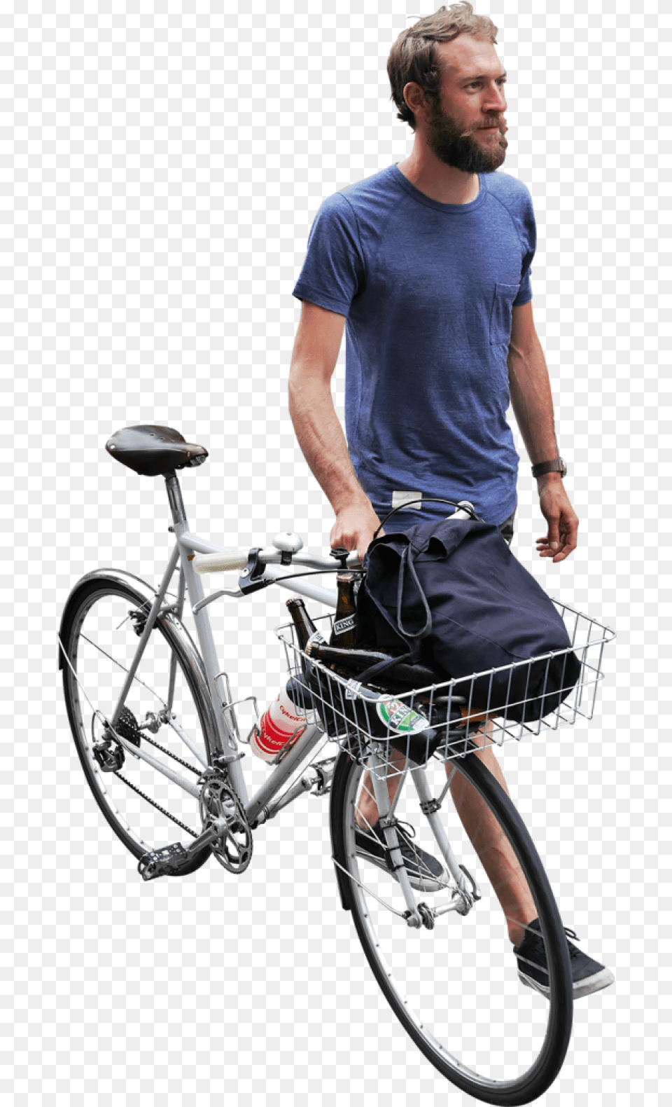 Bike In Copenhagen Cyclist, Male, Adult, Vehicle, Bicycle Png Image