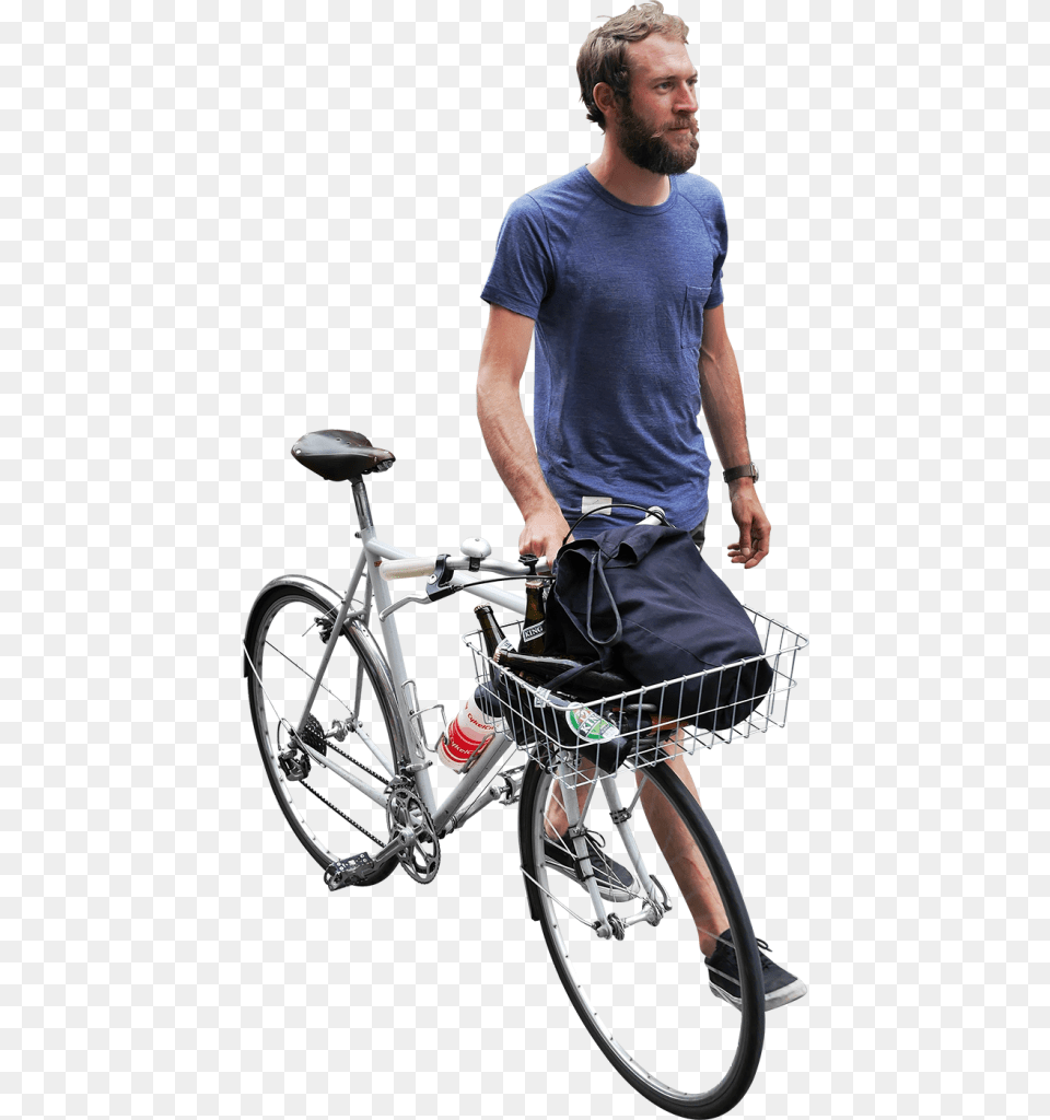 Bike In Copenhagen People Ride A Bicycle, Male, Adult, Vehicle, Transportation Free Transparent Png