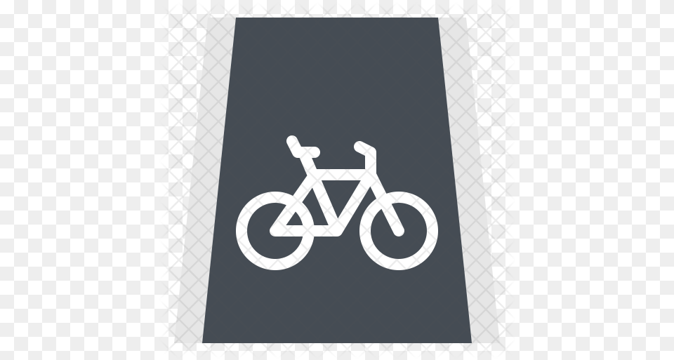 Bike Lane Icon Bike Lane Icon, Sign, Symbol, Blackboard, Text Png