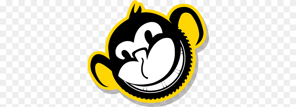 Bike Monkey Bike Monkey Logo, Ammunition, Grenade, Weapon, Cartoon Png Image