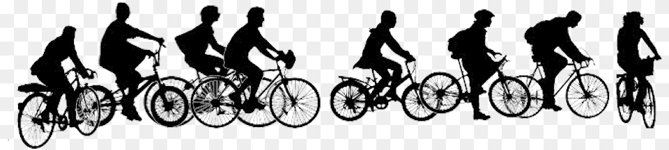 Bike Ride Group Of Cyclist, Spoke, Machine, Person, Adult Png Image