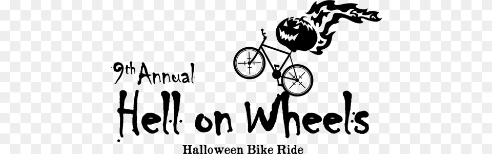 Bike Rider Text, Gray Free Png