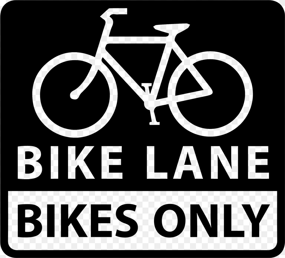Bike Route Sign, Bicycle, Transportation, Vehicle, Blackboard Png Image