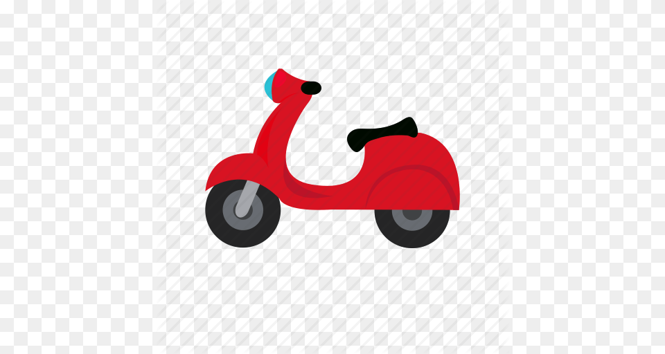 Bike Scooter Transport Vespa Icon, Motorcycle, Vehicle, Transportation, Tool Png