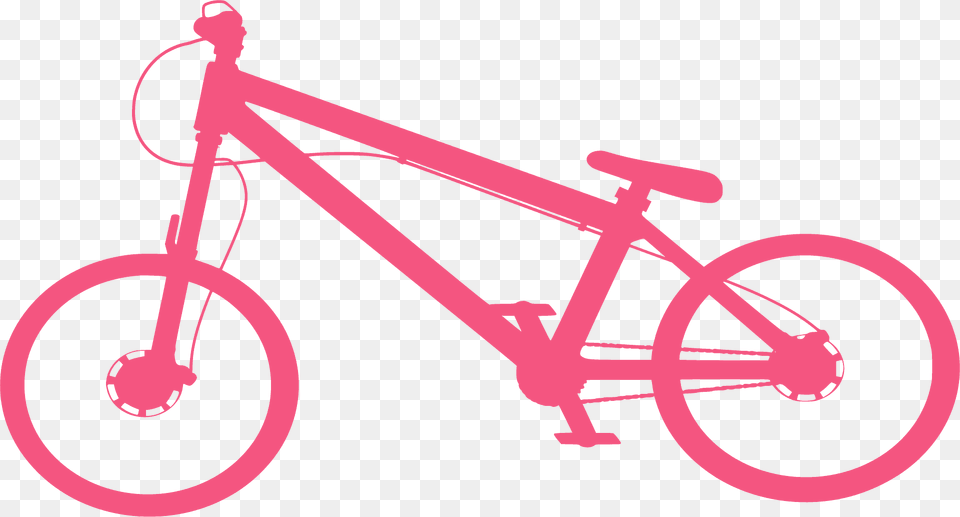 Bike Silhouette, Bicycle, Transportation, Vehicle, Bmx Free Png Download