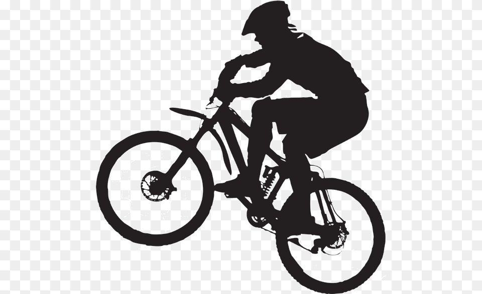 Bike Stickers Design Mountain Biker Vector, Bicycle, Vehicle, Transportation, Adult Free Png Download