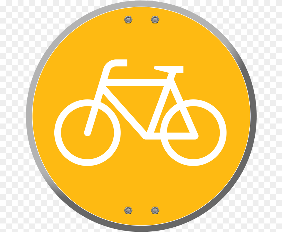 Bike Street Sign Representing Big Jump For People For Zeichen 237 Verkehrszeichen, Symbol, Disk Free Png