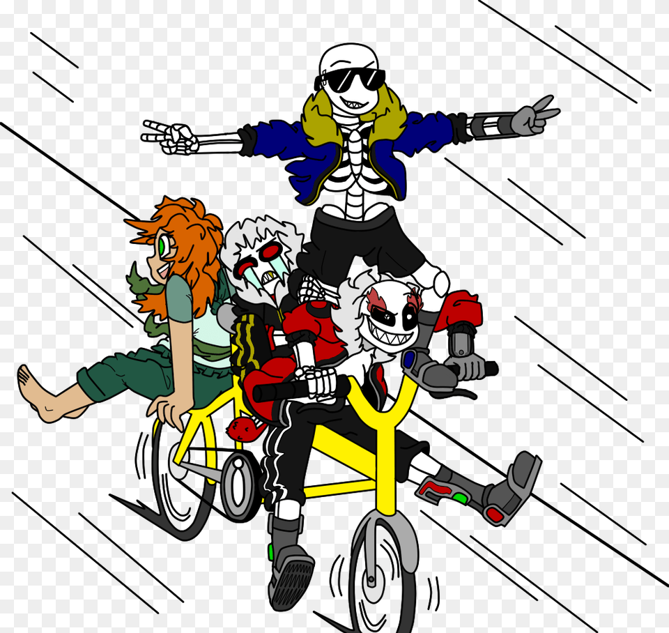 Bike Uf Gang Bicycle, Book, Comics, Publication, Person Free Png