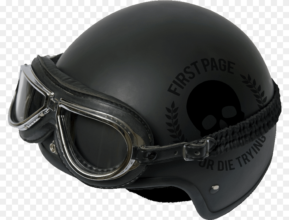 Biker Helmet With First, Crash Helmet, Accessories, Goggles, Clothing Free Transparent Png