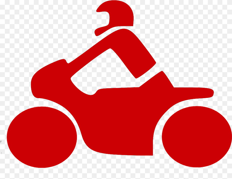 Biker Icon Clipart Motorcycle Clip Art, Grass, Lawn, Plant, Kart Free Png Download