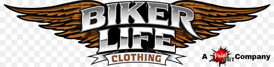Biker Life Clothing Logo Biker, Emblem, Symbol Free Png Download