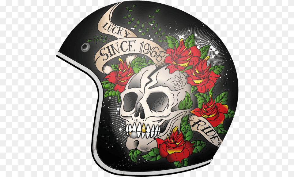 Biker Skull Casco Mt Le Mans Skull, Crash Helmet, Helmet Png