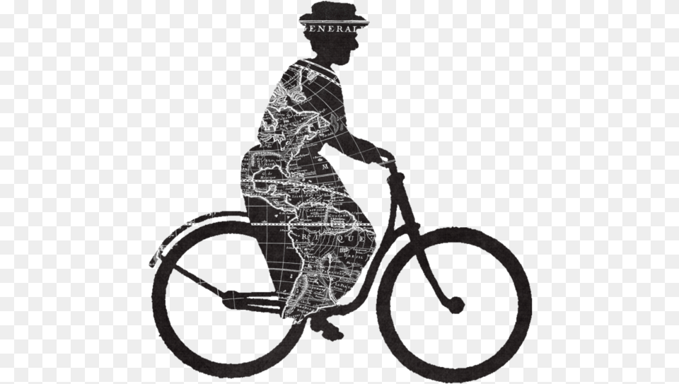 Bikes U0026 People Silhouettes Purple Lady Bird Cycle Colours Bike Terms Parts, Bicycle, Cycling, Person, Sport Png Image