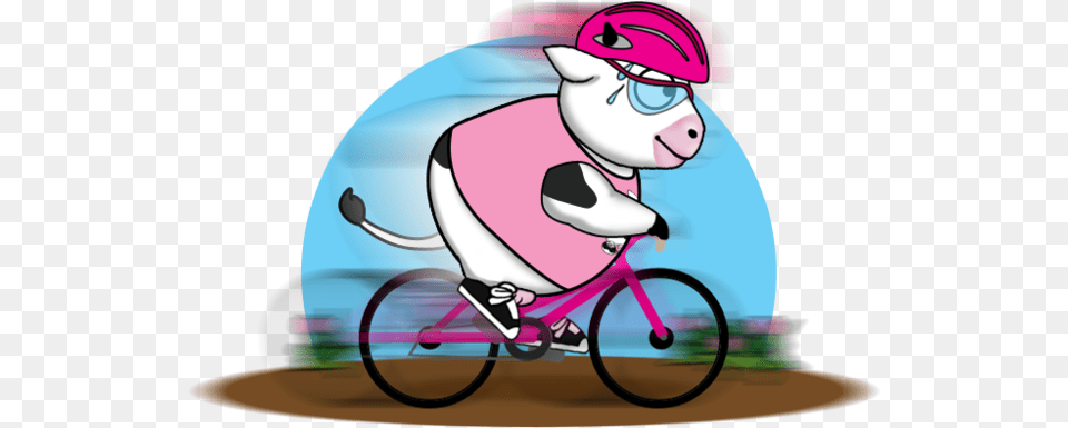 Biking Cartoon, Bicycle, Cycling, Person, Sport Png Image
