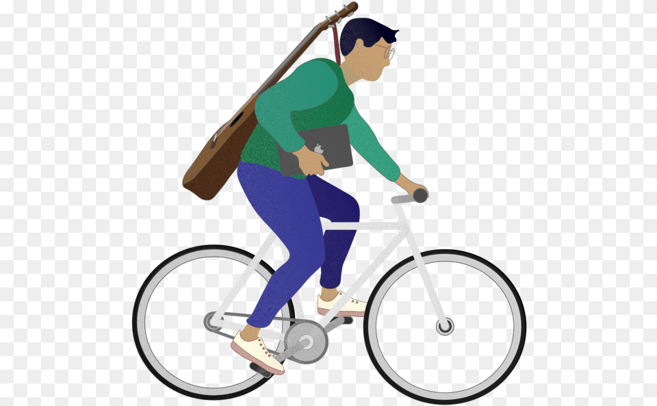 Biking Untextured Grain Texture Grain Gradient Biking Racing Bicycle, Adult, Person, Woman, Female Free Png