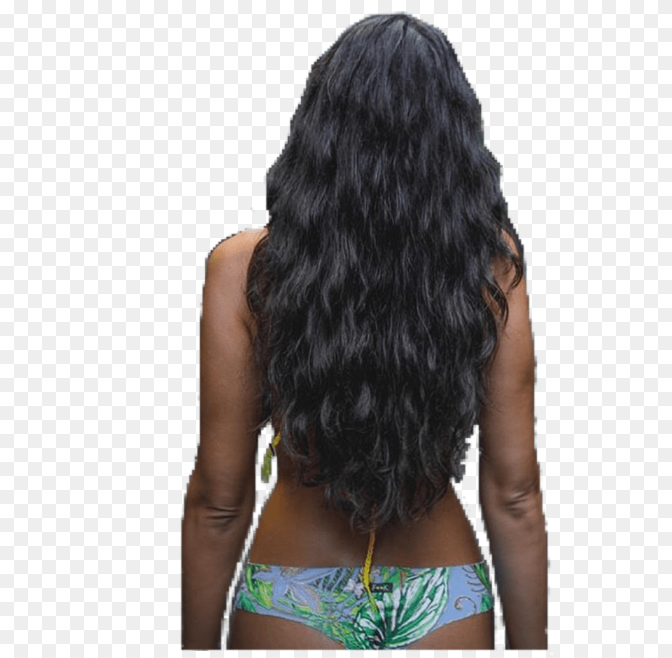 Bikini Beach Surfer Curlyhair Girl Freetoedit, Clothing, Swimwear, Person, Black Hair Png