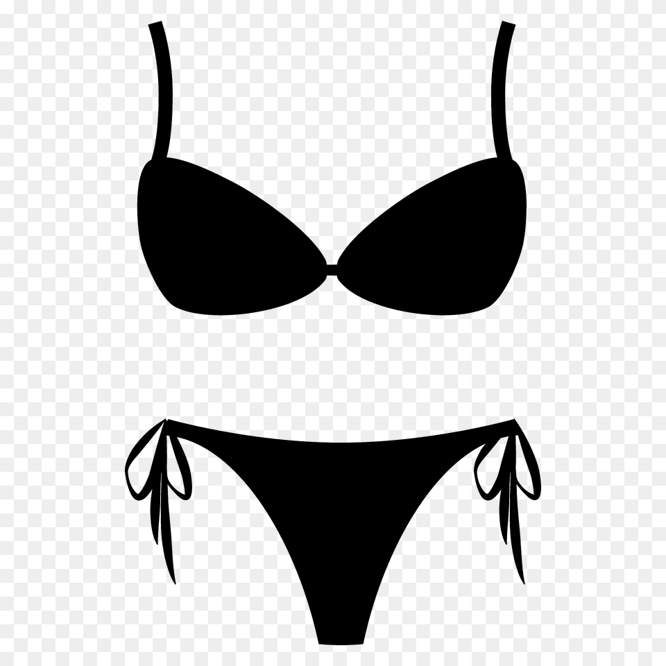 Bikini Emoji Clipart, Clothing, Swimwear, Lingerie, Underwear Png Image