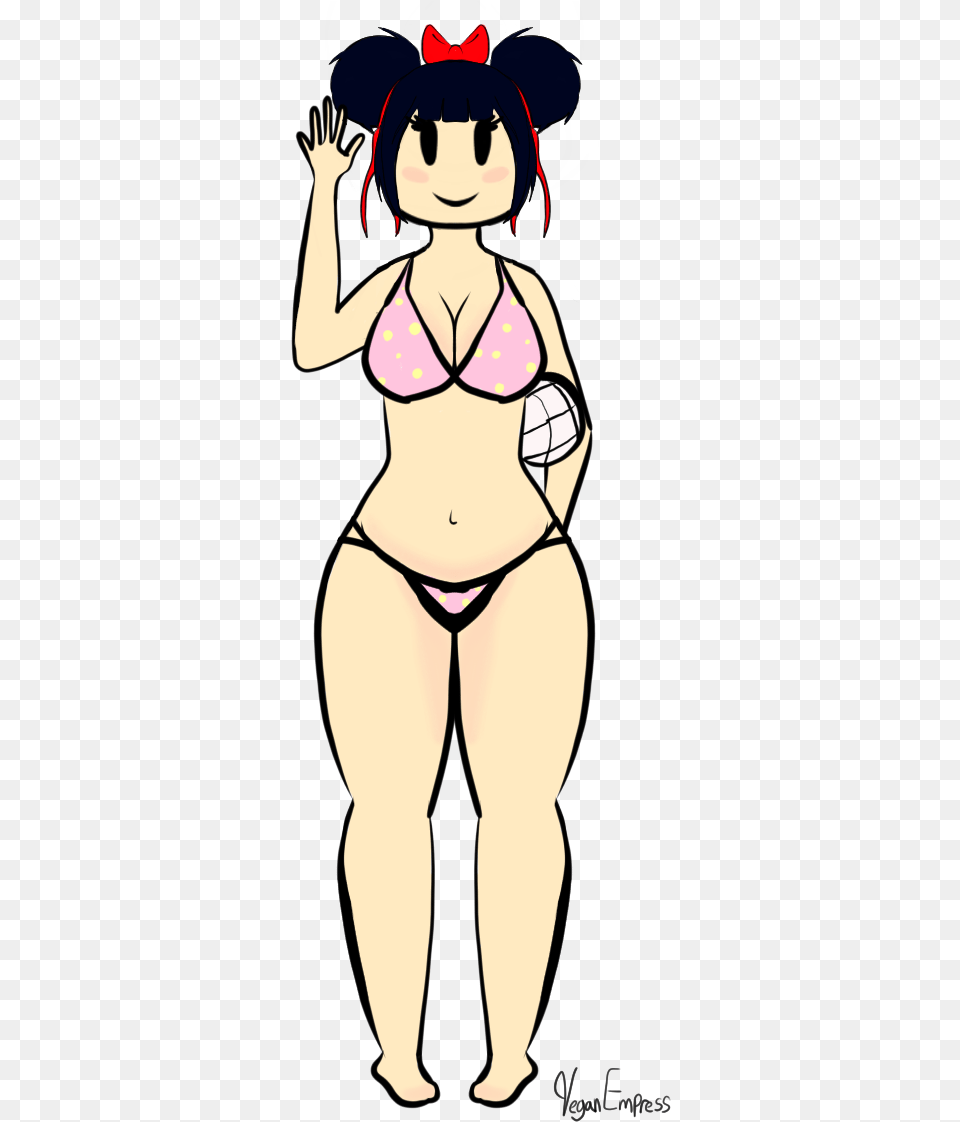 Bikini Girl Cartoon, Clothing, Swimwear, Person, Face Png