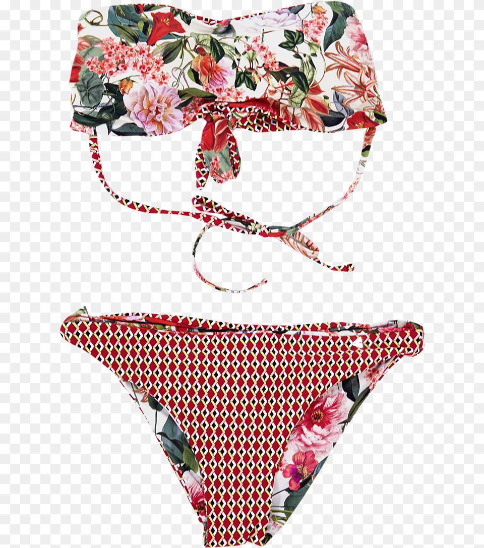 Bikini Lingerie Top, Clothing, Swimwear, Hat, Flower Png