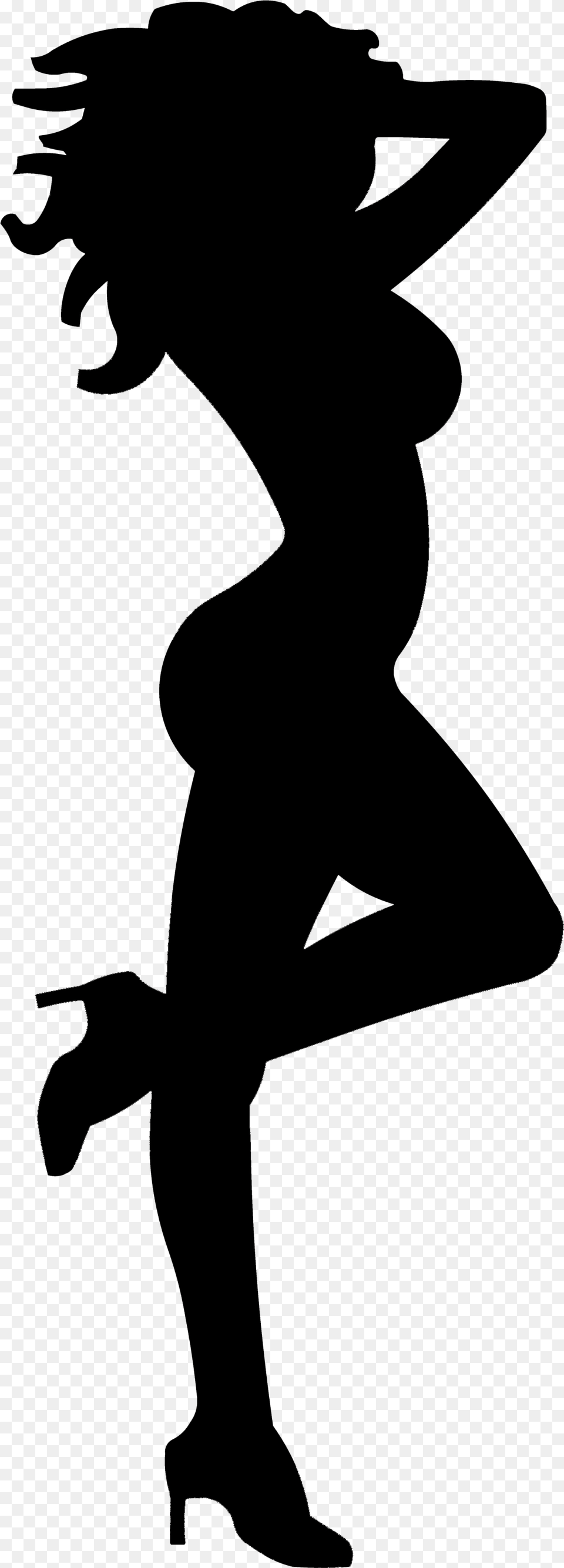 Bikini Model Silhouette, Stencil, Person Free Png