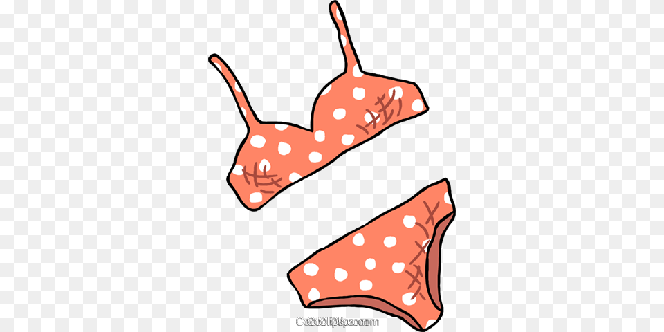 Bikini Royalty Vector Clip Art Illustration, Clothing, Lingerie, Swimwear, Underwear Png Image