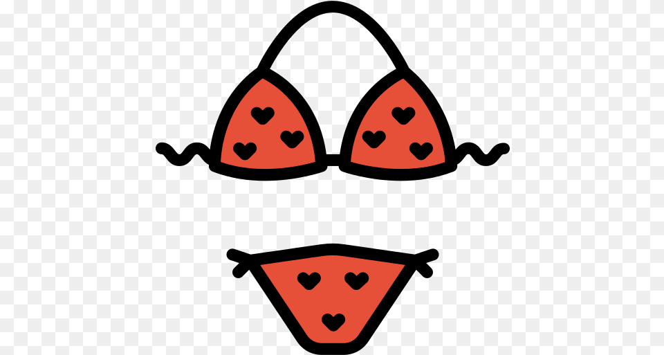 Bikini Swimsuit Icon Clip Art, Triangle Png Image