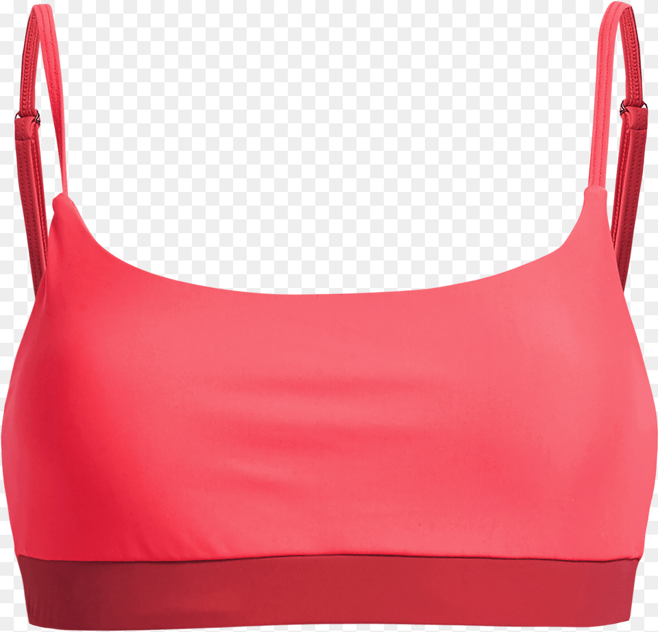 Bikini Top Neon Red Hi Res Brassiere, Accessories, Bag, Handbag, Purse Free Png Download