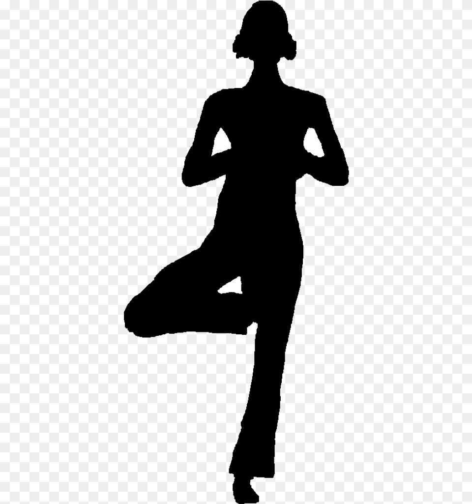 Bikram Yoga Exercise Silhouette Namaste Bikram Yoga, Person, Head Free Png