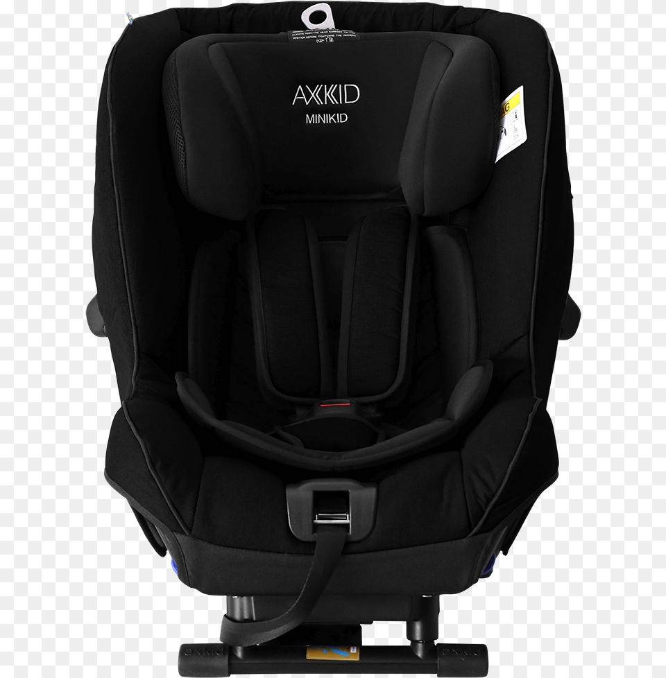 Bilbarnstol Minikid2018 Black Axkid Move, Chair, Furniture, Car, Transportation Png Image