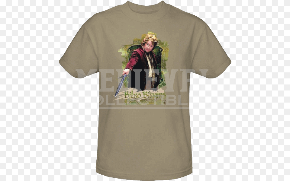 Bilbo Baggins T Shirt Bilbo Baggins Long Sleeved Shirt, Clothing, T-shirt, Adult, Female Free Png Download