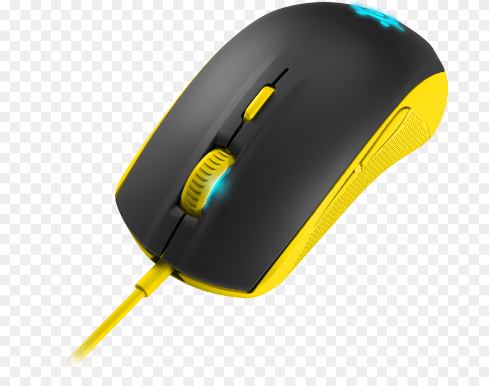 Bild 1 Steelseries Rival 100 Proton Yellow Steelseries Rival 100 Proton Yellow, Computer Hardware, Electronics, Hardware, Mouse Png Image