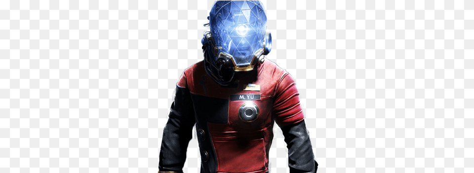 Bild Von Prey Day One Edition Xbox One Prey Morgan Yu, Helmet, Clothing, Coat, Jacket Png