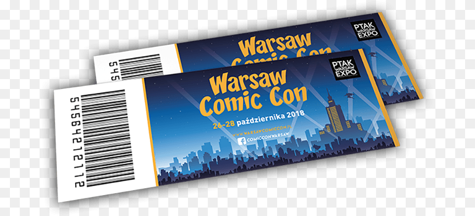 Bilety Na Warsaw Comic Con 2018 Warszawa Nadarzyn Bilet Warsaw Comic Con, Text, Qr Code, Paper Free Png Download