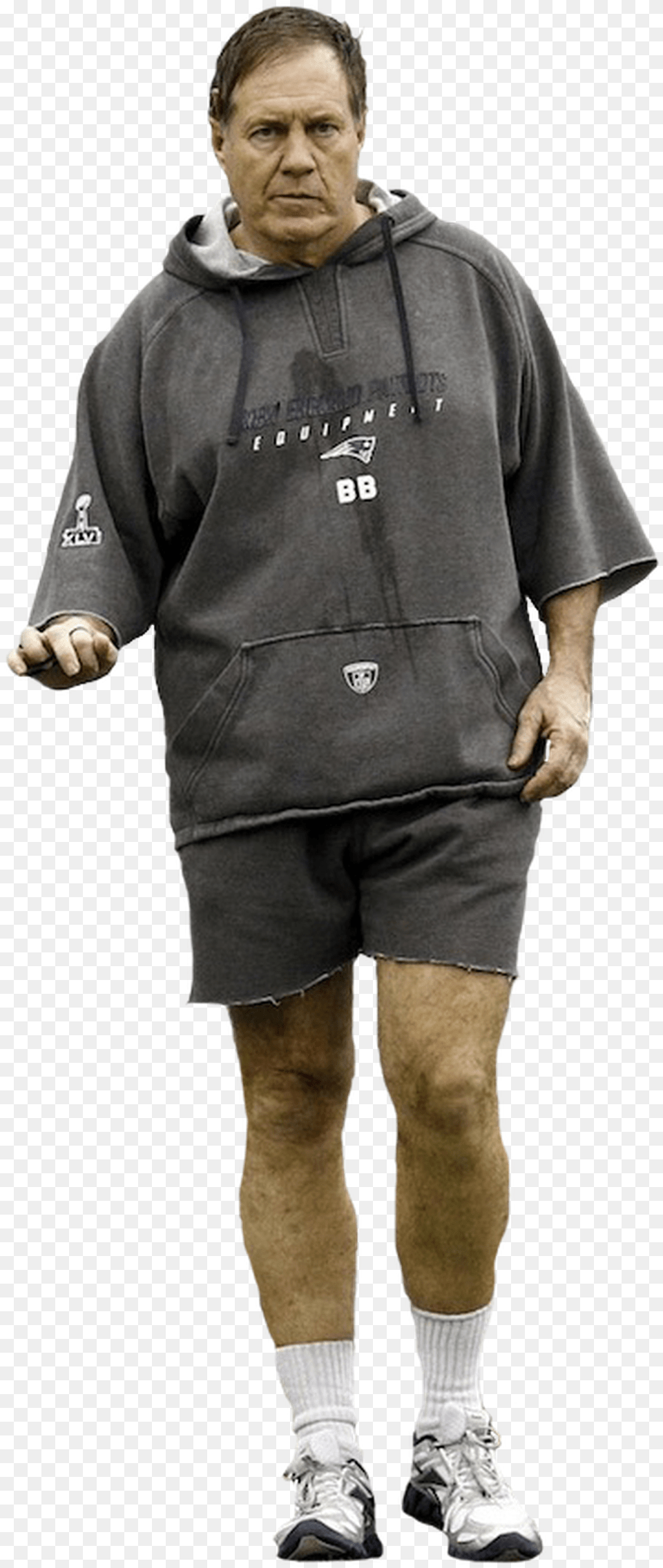 Bill Belichick, Clothing, Shorts, Adult, Person Png Image