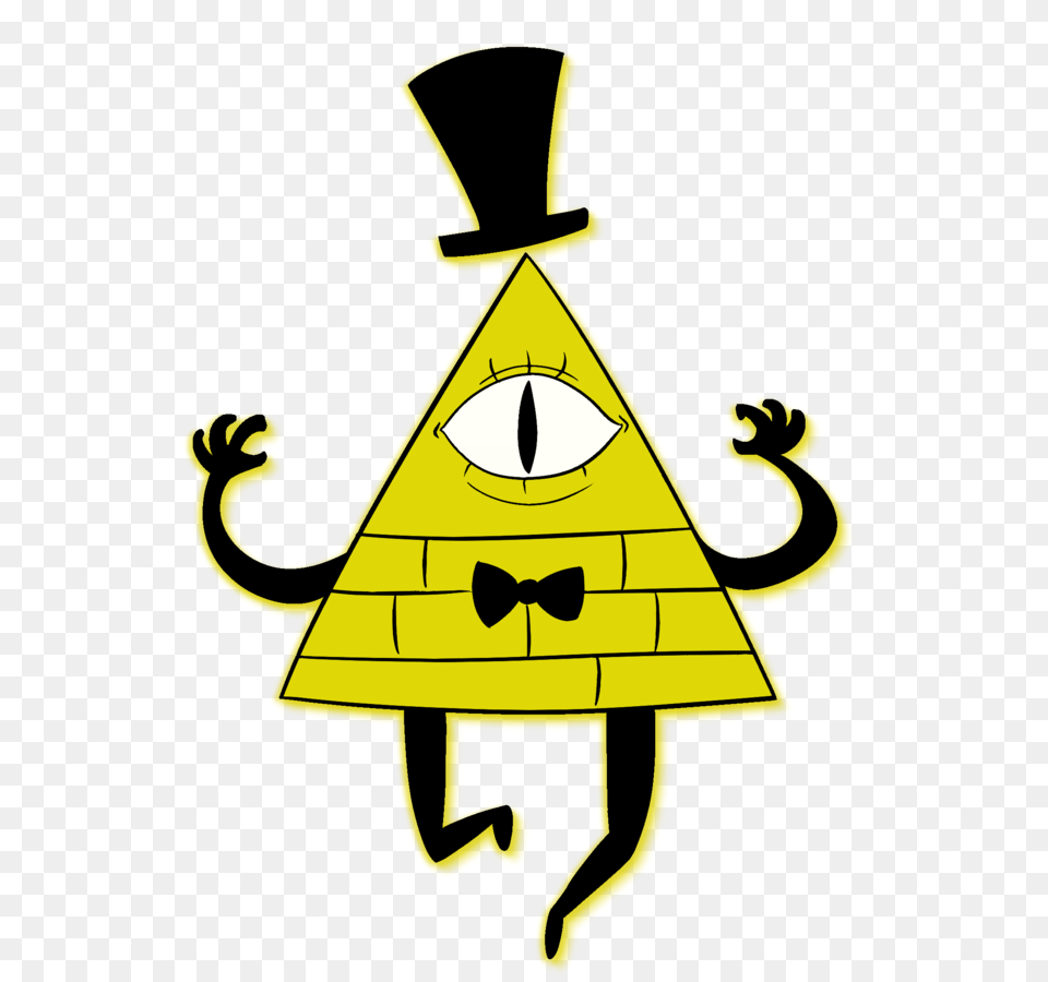 Bill Cipher, Triangle, Person Free Png