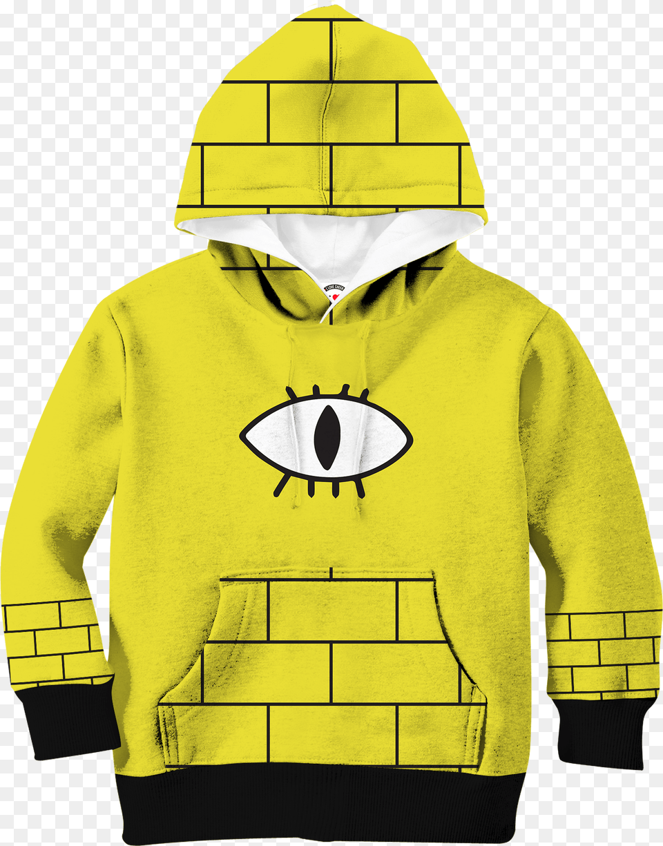 Bill Cipher Gravity Falls Sweater, Clothing, Hood, Hoodie, Knitwear Png Image