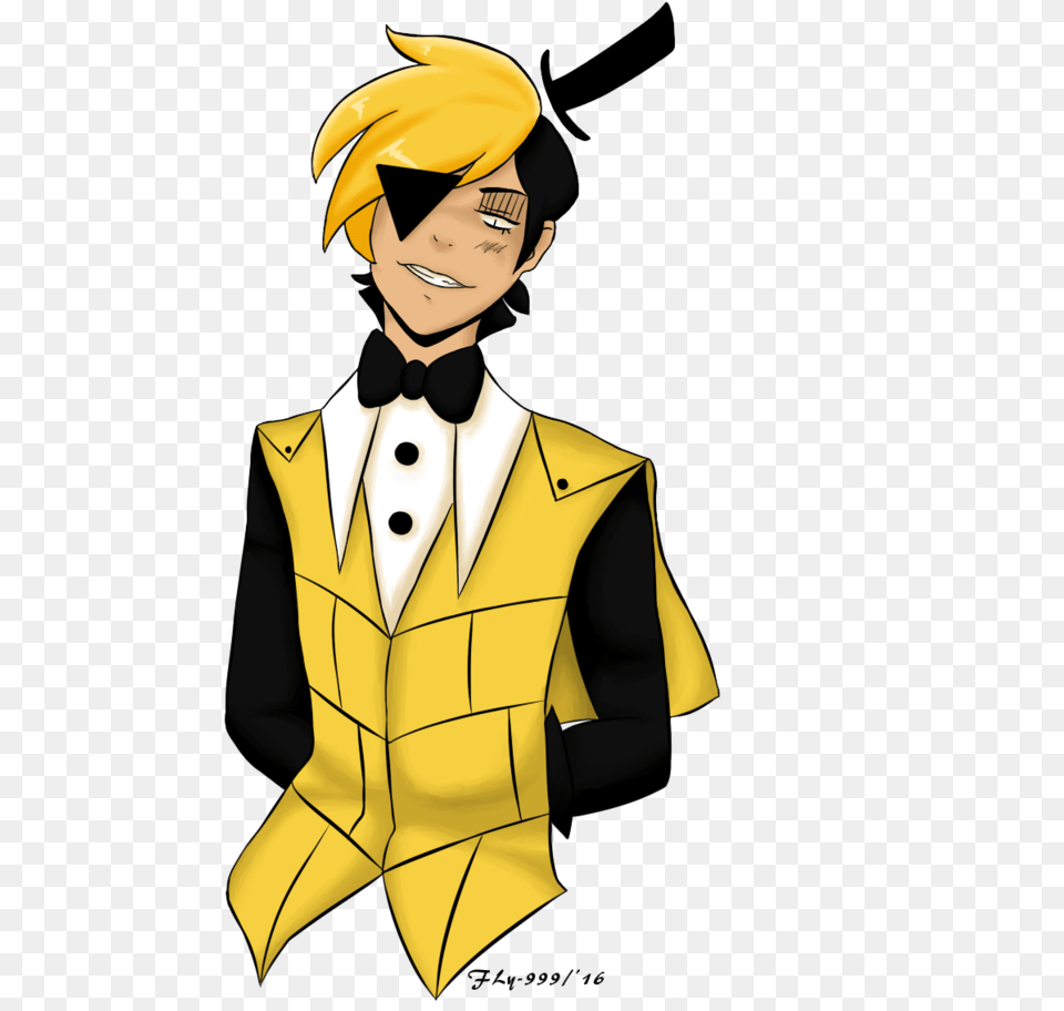 Bill Cipher Human, Vest, Clothing, Suit, Formal Wear Free Png