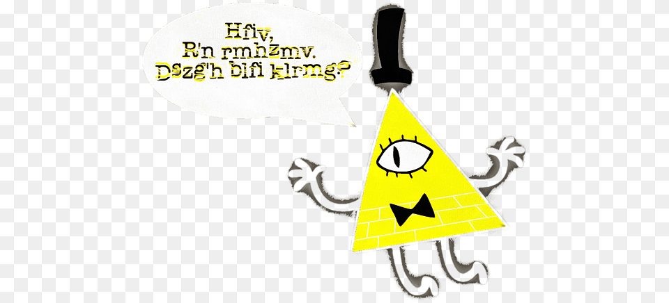 Bill Cipher Yoga Mat Sign, Triangle Free Transparent Png