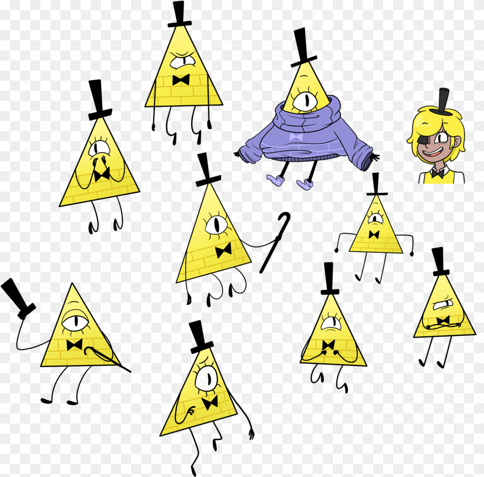 Bill Ciphers By Thecheeseburger Axolotl Bill Cipher, Triangle, Baby, Person, Face Free Png Download