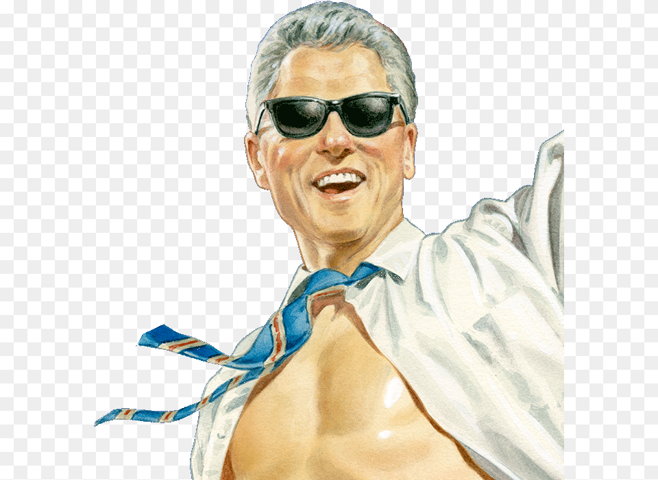Bill Clinton, Accessories, Adult, Sunglasses, Person Free Transparent Png
