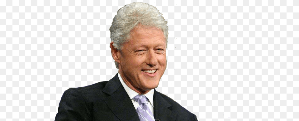Bill Clinton, Laughing, Man, Male, Photography Png Image
