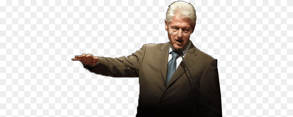 Bill Clinton Background Bill Clinton With No Background, Hand, People, Photography, Head Free Png Download