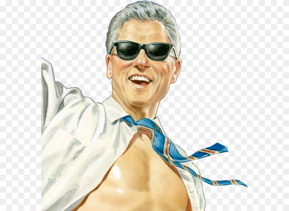 Bill Clinton Fan Art, Accessories, Photography, Head, Happy Free Png