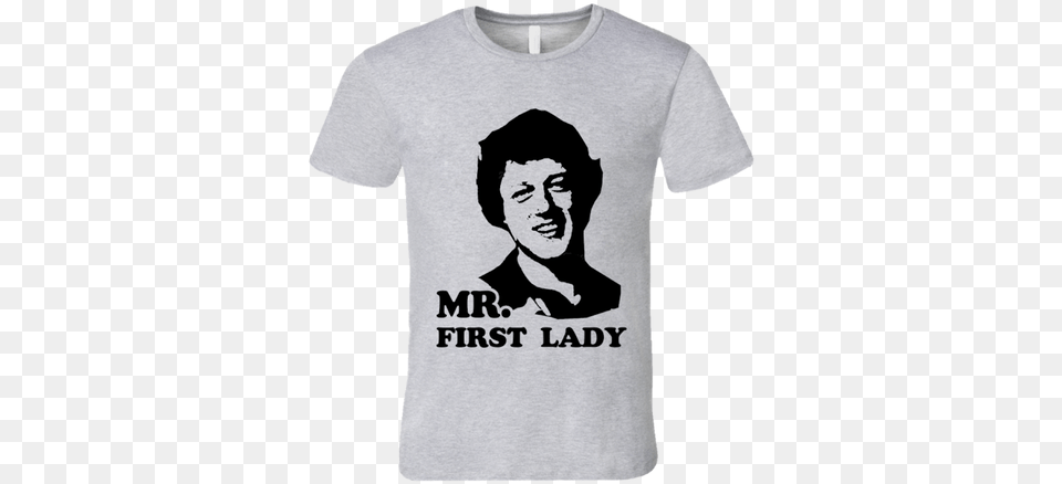 Bill Clinton Mr Shere Khan Shirt, Clothing, T-shirt, Adult, Male Free Transparent Png