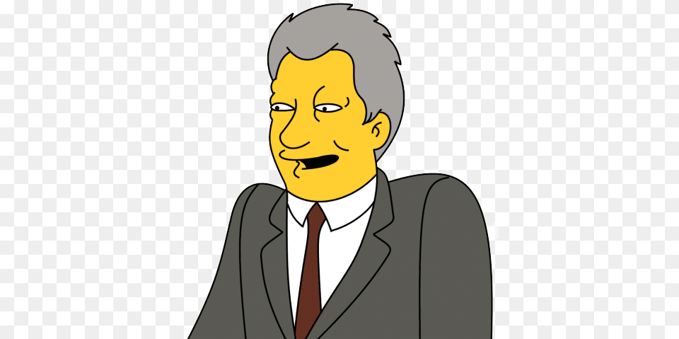 Bill Clinton Simpsons Wiki Fandom Powered, Adult, Person, Man, Male Free Png Download
