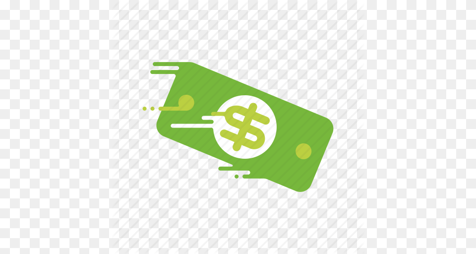 Bill Dollar Fast Money Motion Speed Streak Icon, First Aid, Adapter, Electronics Free Png