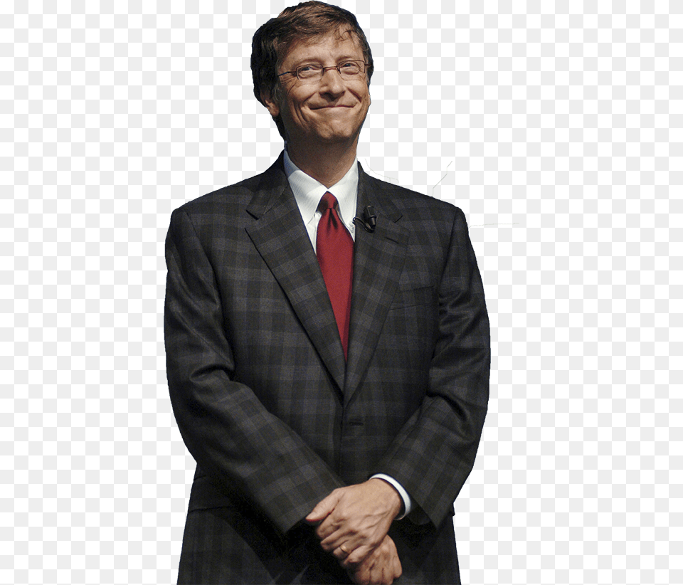Bill Gates Bill Gates Accessories, Suit, Tie, Jacket Png Image