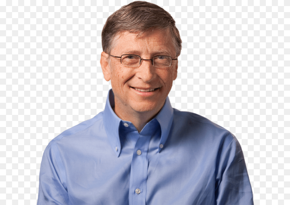 Bill Gates File, Smile, Shirt, Portrait, Photography Free Png