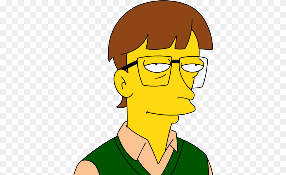Bill Gates In The Simpsons, Adult, Male, Man, Person Free Png