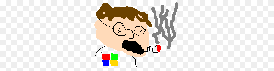 Bill Gates Smokes Weed Drawing, Accessories, Glasses, Baby, Person Png